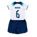 Billige England Harry Maguire #6 Børnetøj Hjemmebanetrøje til baby VM 2022 Kortærmet (+ korte bukser)